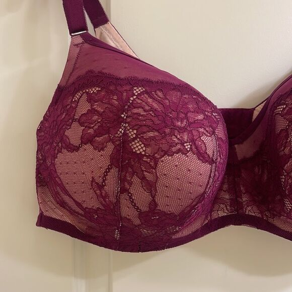 Torrid Lightly Lined Full Coverage Balconette Bra Size 46DD - Picture 3 of 16